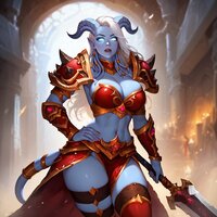 Draenei warrior girl.jpg